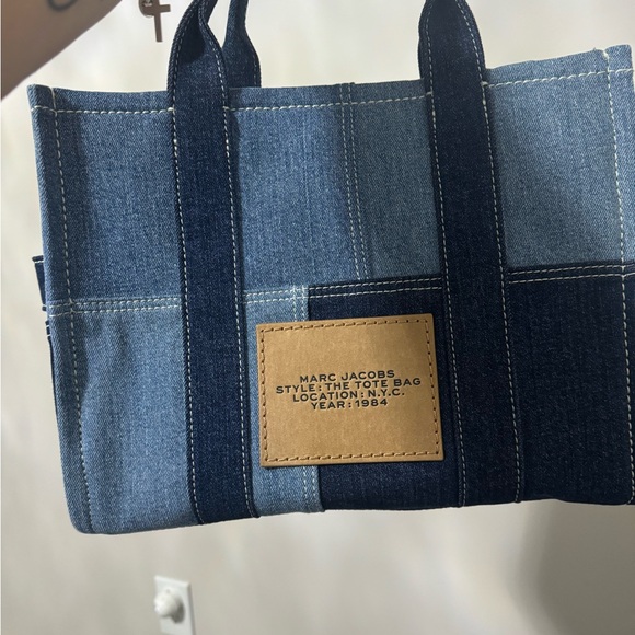 THE TOTE BAG - Marc Jacobs ‘Medium size’ Denim 100% authentic - Picture 5 of 9
